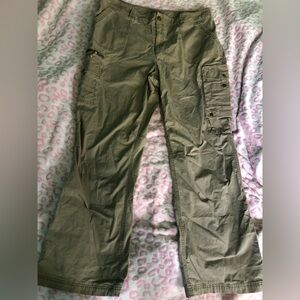 Dark Khaki Cargo Pants